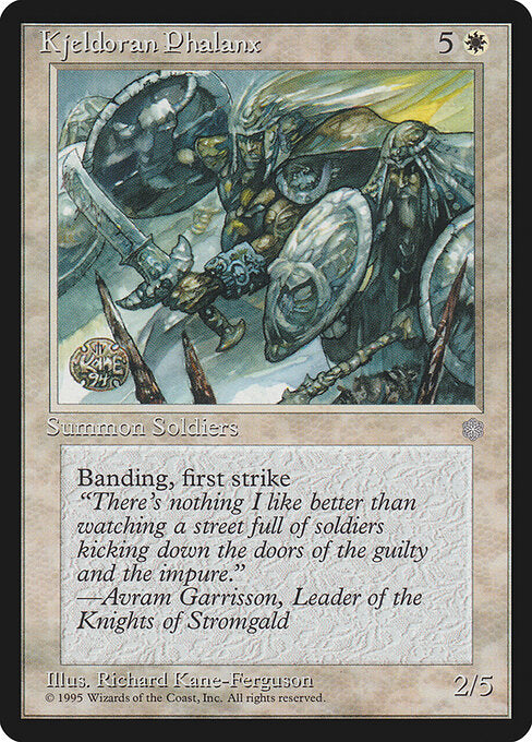 Kjeldoran Phalanx - Ice Age