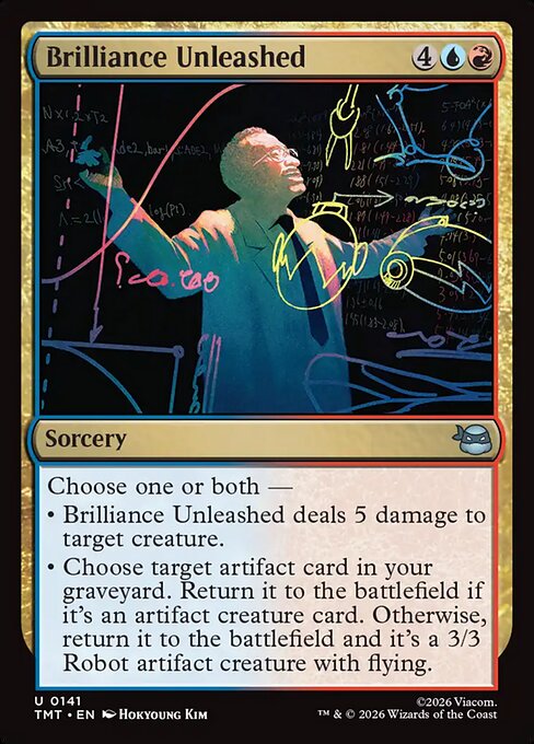 Brilliance Unleashed (Foil) - Teenage Mutant Ninja Turtles