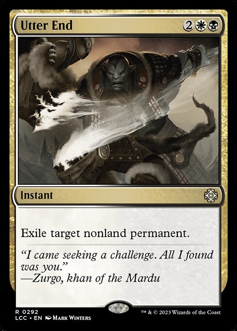 Utter End - Commander: The Lost Caverns of Ixalan