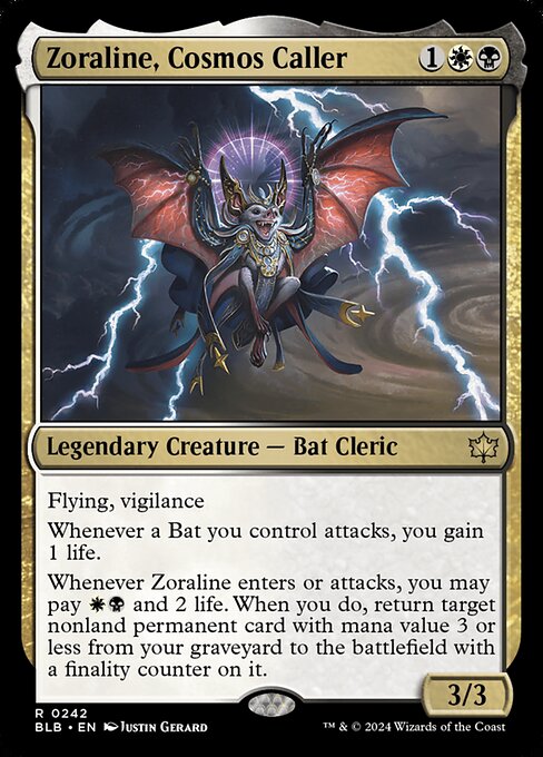 Zoraline, Cosmos Caller (Foil) - Bloomburrow