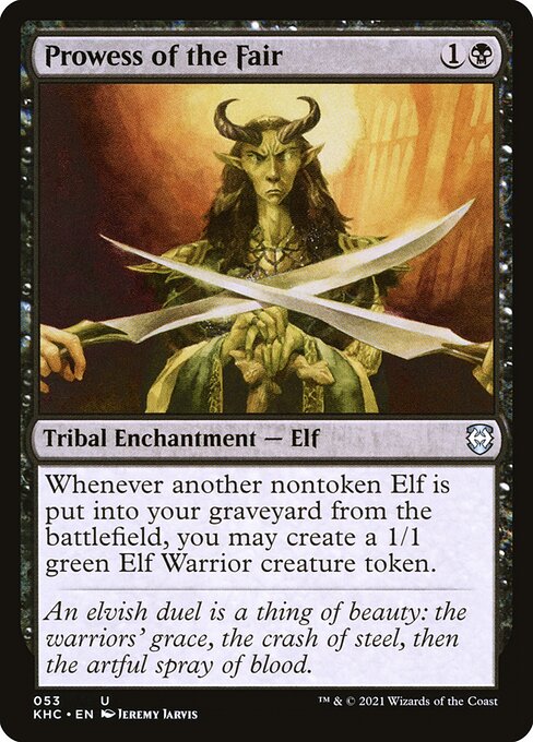 Prowess of the Fair - Commander: Kaldheim