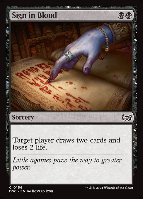 Sign in Blood - Magic 2013 (M13)
