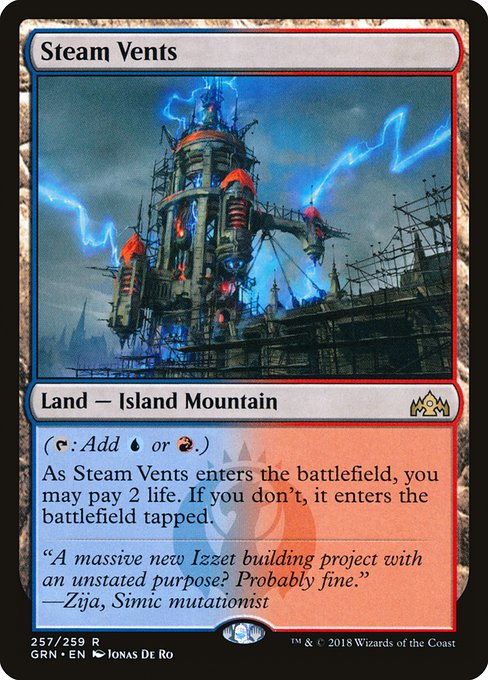 Steam Vents - Guilds of Ravnica