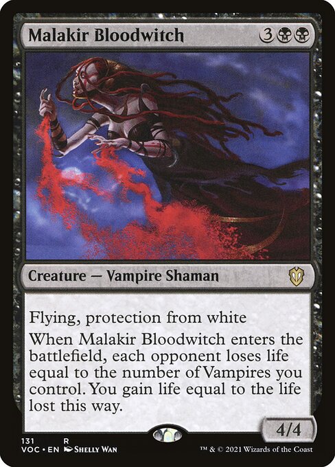 Malakir Bloodwitch - Commander: Innistrad: Crimson Vow