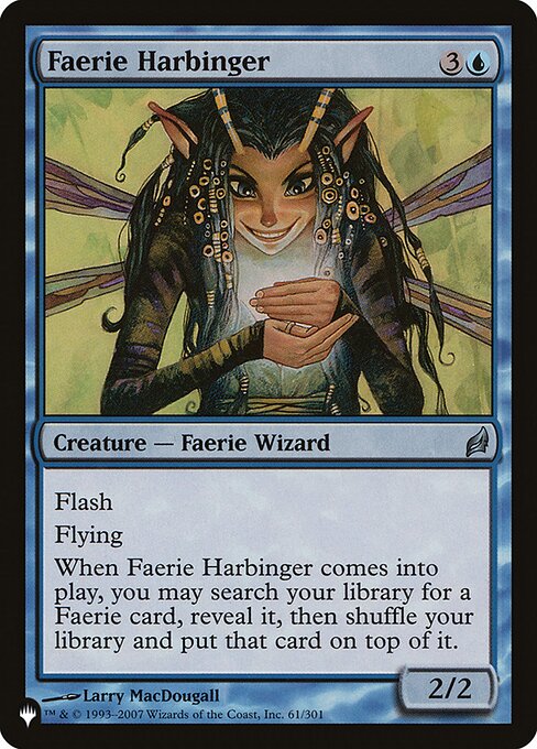 Faerie Harbinger - The List Reprints