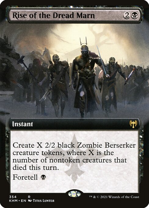 Rise of the Dread Marn (Extended Art) - Kaldheim