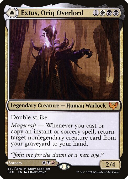 Extus, Oriq Overlord - Strixhaven: School of Mages
