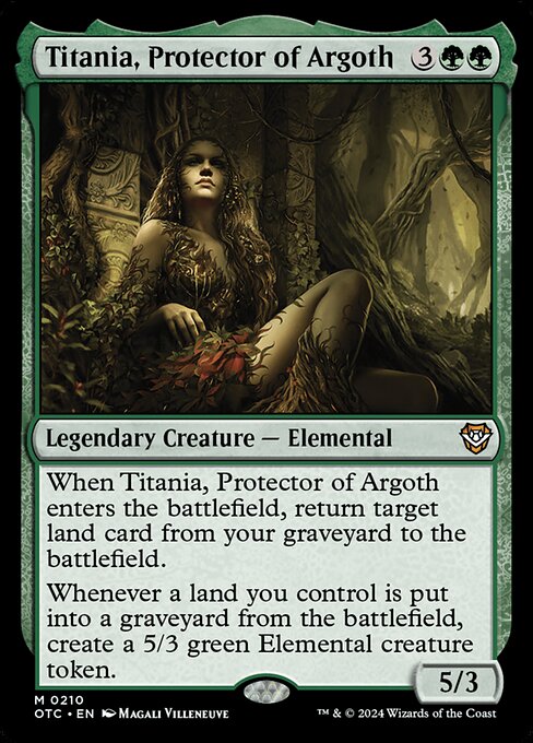 Titania, Protector of Argoth - Commander: Outlaws of Thunder Junction