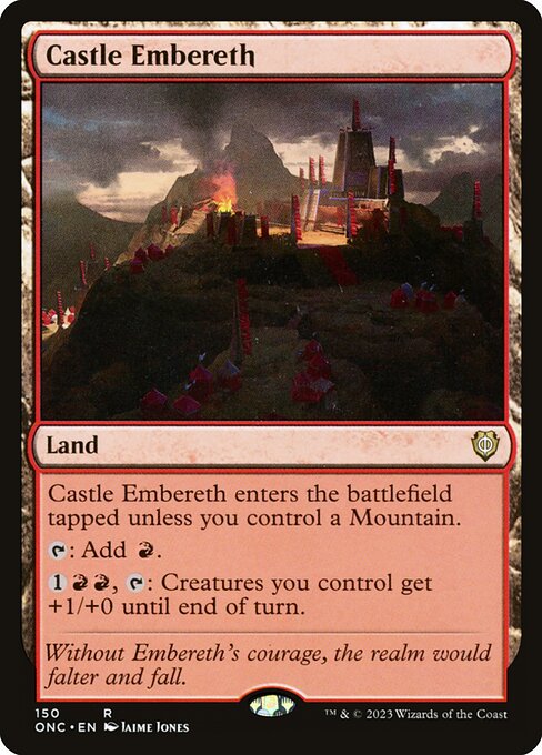 Castle Embereth - Commander: Phyrexia: All Will Be One