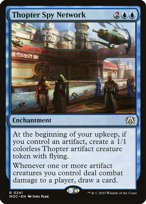 Thopter Spy Network - Commander: March of the Machine