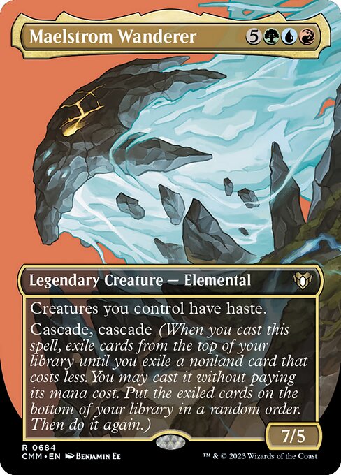 Maelstrom Wanderer (Borderless) - Commander Masters