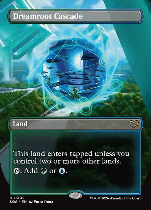 Dreamroot Cascade (Borderless) - Secrets of Strixhaven