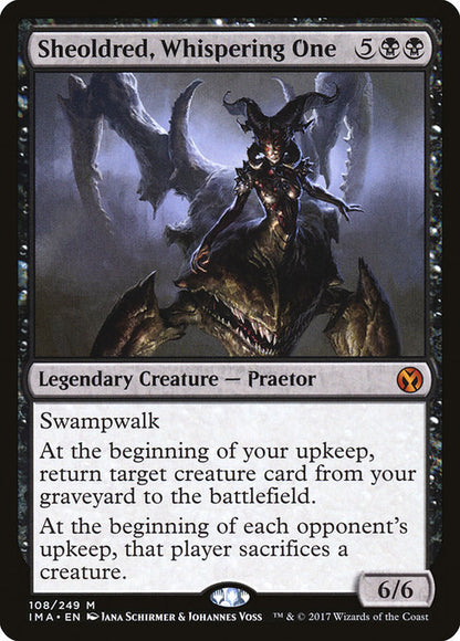Sheoldred, Whispering One (Foil) - Iconic Masters