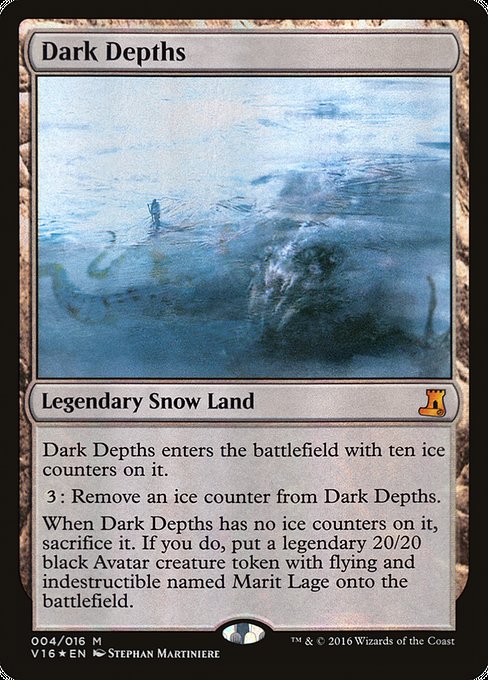 Dark Depths (Foil) - From the Vault: Lore