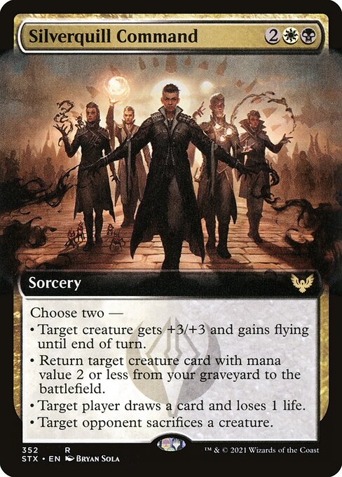 Silverquill Command - Strixhaven: School of Mages