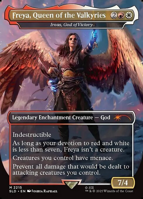 Freya, Queen of the Valkyries - Iroas, God of Victory - Secret Lair Drop Series