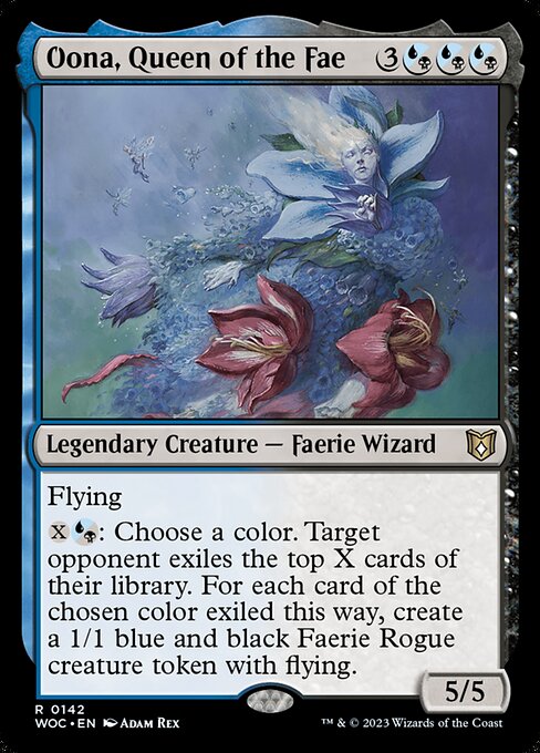 Oona, Queen of the Fae - Commander: Wilds of Eldraine