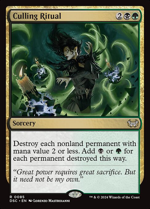 Culling Ritual - Commander: Duskmourn: House of Horror