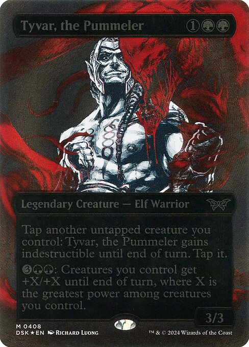 Tyvar, the Pummeler (Showcase) (Foil) - Duskmourn: House of Horror
