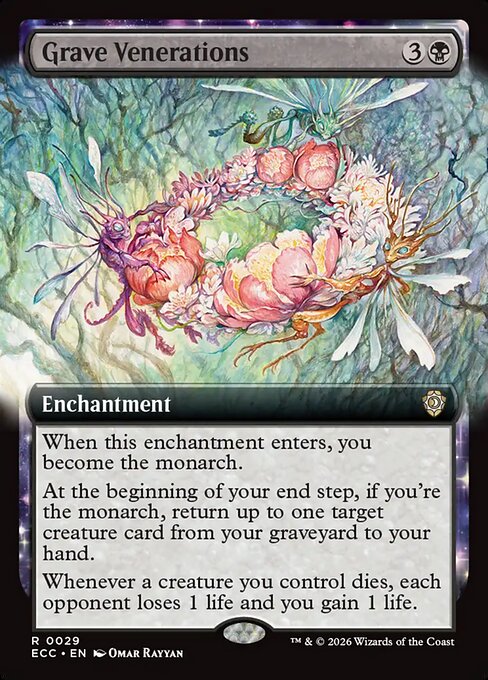 Grave Venerations (Extended Art) - Commander: Lorwyn Eclipsed