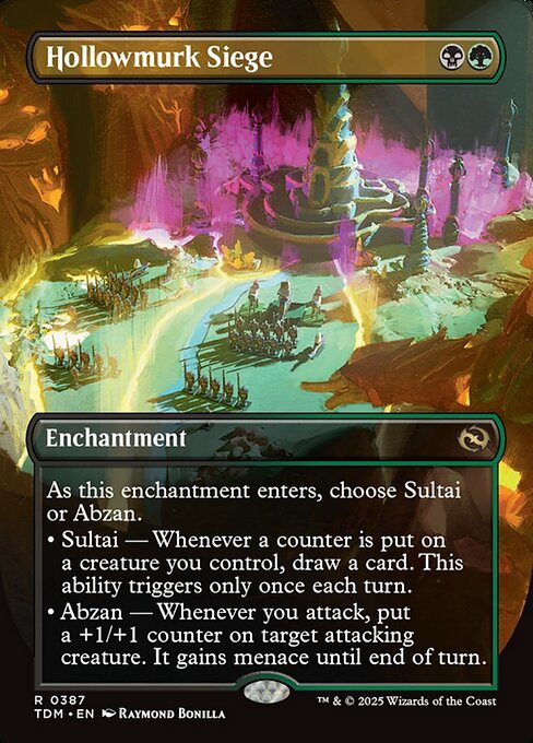 Hollowmurk Siege (Borderless) - Tarkir: Dragonstorm