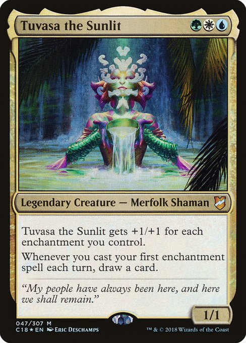 Tuvasa the Sunlit - Commander 2018