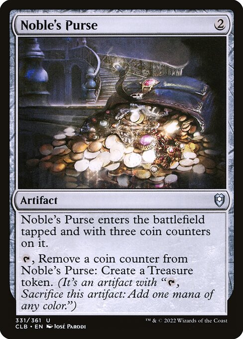 Noble's Purse - Commander Legends: Battle for Baldur's Gate