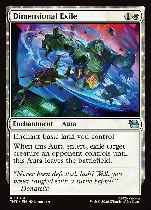 Dimensional Exile (Foil) - Teenage Mutant Ninja Turtles