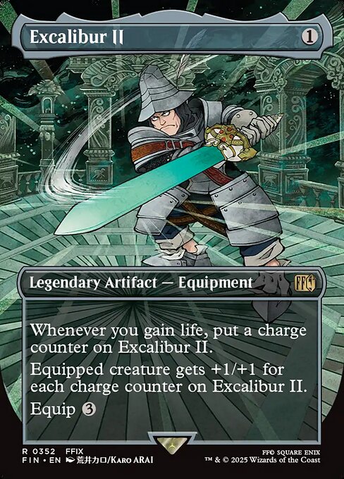 Excalibur II (Borderless) - FINAL FANTASY