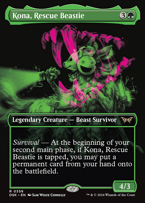 Kona, Rescue Beastie (Showcase) - Duskmourn: House of Horror