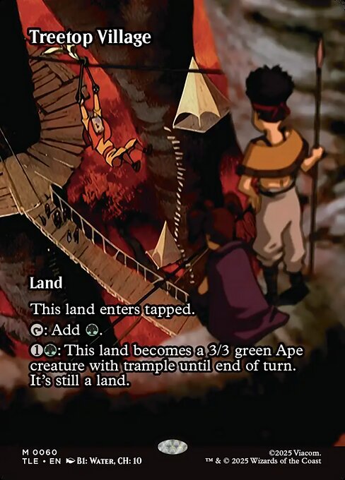 Treetop Village (Borderless) - Avatar: The Last Airbender: Eternal-Legal