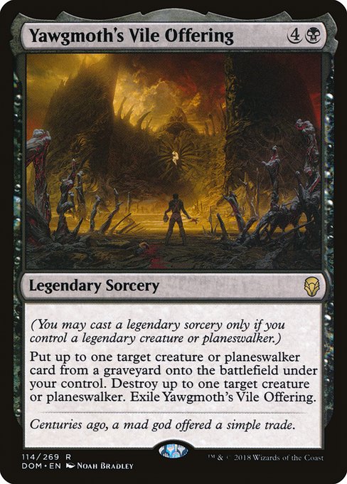 Yawgmoth's Vile Offering - Dominaria