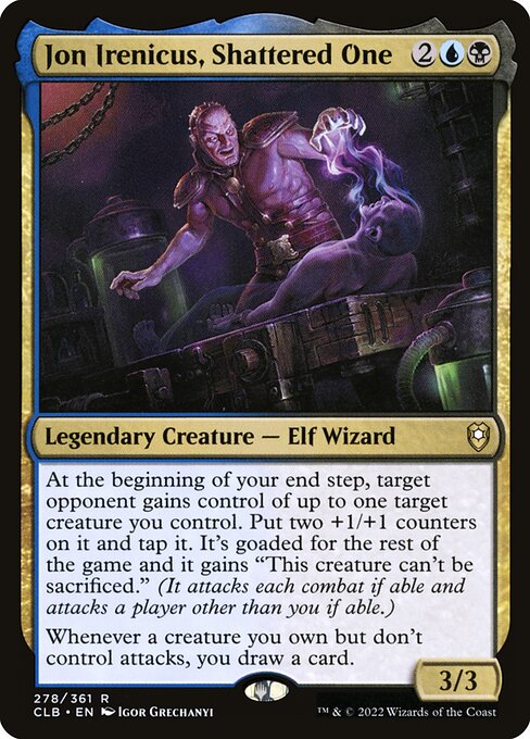 Jon Irenicus, Shattered One (Showcase) (Foil) - Commander Legends: Battle for Baldur's Gate