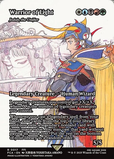 Warrior of Light - Jodah, the Unifier (Showcase) - FINAL FANTASY: Through the Ages