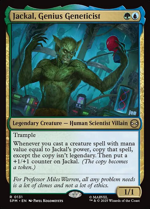 Jackal, Genius Geneticist - Marvel's Spider-Man