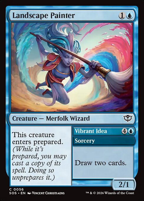 Landscape Painter (Foil) - Secrets of Strixhaven