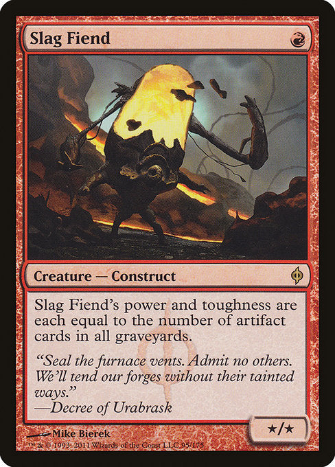 Slag Fiend - New Phyrexia
