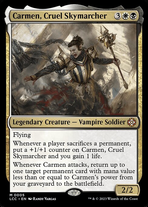 Carmen, Cruel Skymarcher - Commander: The Lost Caverns of Ixalan
