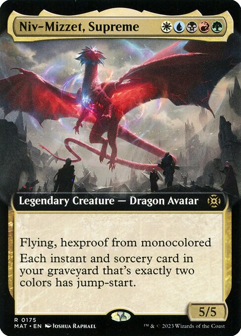 Niv-Mizzet, Supreme (Extended Art) - March of the Machine: The Aftermath