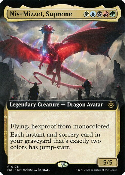 Niv-Mizzet, Supreme (Extended Art) - March of the Machine: The Aftermath