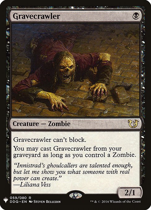 Gravecrawler - The List Reprints