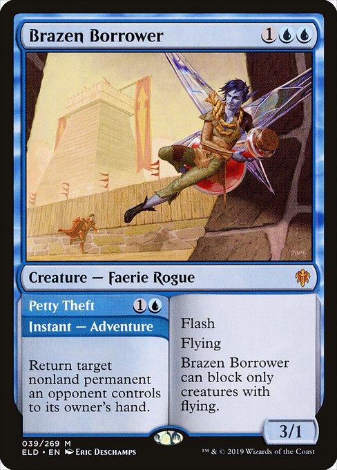 Brazen Borrower - Commander: Wilds of Eldraine