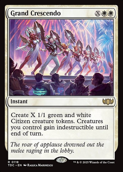 Grand Crescendo - Commander: Tarkir: Dragonstorm