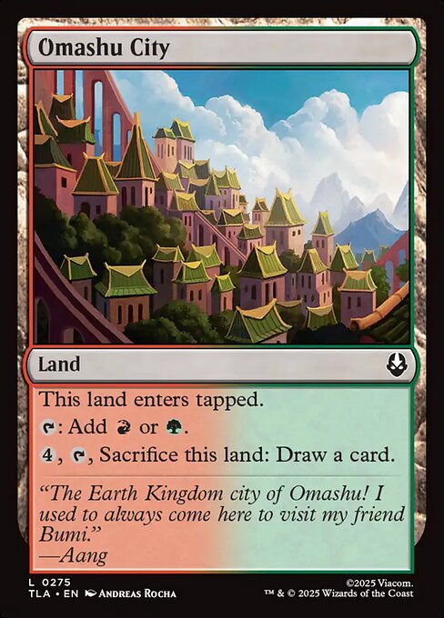 Omashu City - Avatar: The Last Airbender