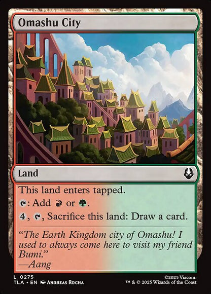 Omashu City - Avatar: The Last Airbender