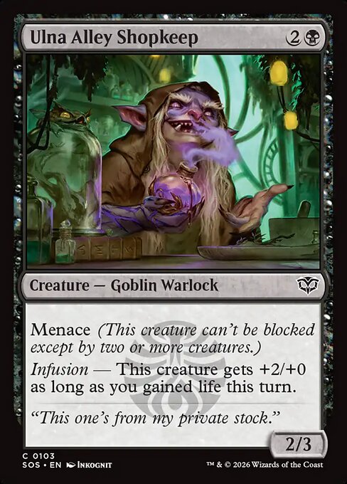 Ulna Alley Shopkeep (Foil) - Secrets of Strixhaven