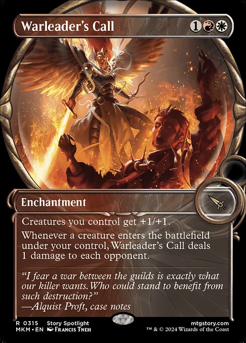 Warleader's Call (Showcase) (Foil) - Murders at Karlov Manor