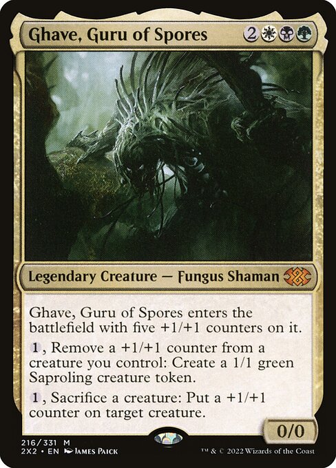Ghave, Guru of Spores (Foil) - Double Masters 2022