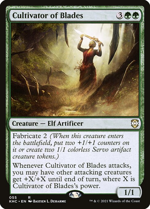 Cultivator of Blades (Foil) - Game Day & Store Championship Promos