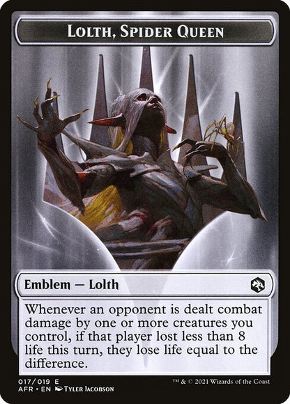 Emblem - Lolth, Spider Queen - Adventures in the Forgotten Realms